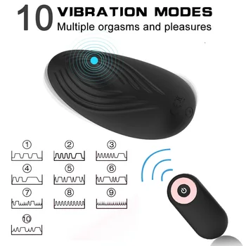 Bærbare Trusse Vibrator Sex Legetøj For Kvindens Klitoris Stimulator Trådløs Fjernbetjening 10 Tilstande Usynlige Vibrerende Æg Sex Shop