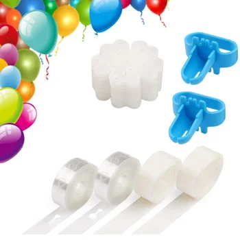 Bekvemmelighed Ballon Dekoration Strip Kit Part Ballon Guirlande-Kit Dekoration Forsyninger til Bryllup Fødselsdag GØRE