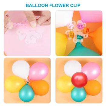 Bekvemmelighed Ballon Dekoration Strip Kit Part Ballon Guirlande-Kit Dekoration Forsyninger til Bryllup Fødselsdag GØRE