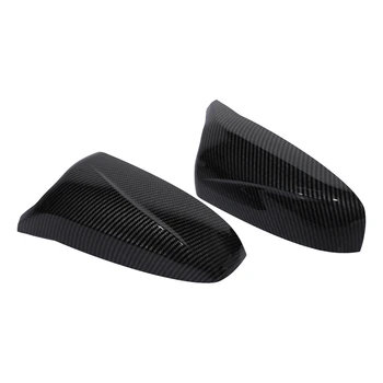 Carbon Fiber Rearview Spejl Cover Side sidespejl Caps Protektor for BMW X5 E70 X6 E71 2008 2009 2010 2011 2012 2013