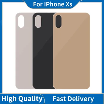 Ny, original Høj Kvalitet Kæmpe Hul Tilbage, Glas, Batteri-Dæksel Bag Døren Boliger Til iPhone X XS XSMAX Udskiftning af dele