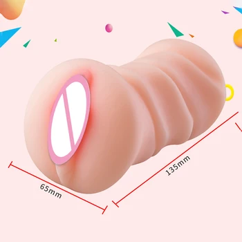 Realistisk Sex Legetøj til Mænd, Pocket Pussy Ægte Vagina Mandlige Sugende Masturbator Cup Silikone 3D Kunstige Vaginal Erotisk Voksen Legetøj