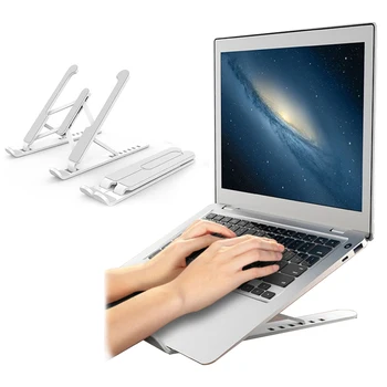 Bærbare Laptop Stand Sammenklappelig Base Notebook Stand Til Macbook Pro Lapdesk Computer Holder Til Bærbare Computere, Køling Beslag Riser