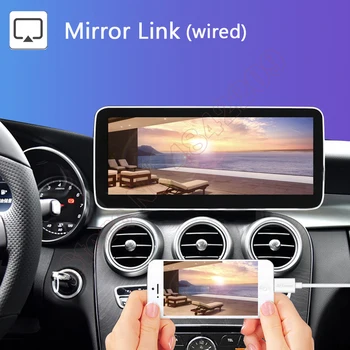 Apple carplay Android Til Mercedes-Benz A/B Klasse W176 W246 NTG 4.5/4.7 NTG 5.0/5.1 Multimedia Interface Dekoder Boks