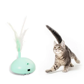 Bærbare Pet Supplies Pet Toy Laser Kat El-Hale-Strop, Fjer Tiltrække Kat Opmærksomhed Holdbar Uddannelse Pet Legetøj