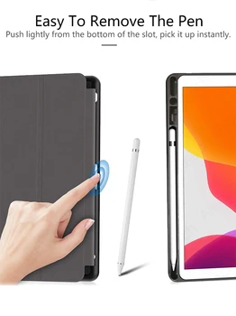 Tablet etui til iPad 10.2 2019 TPU Funda Capa Cover Case til iPad 7th 10.2