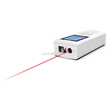 Genopladelige Mini Laser Distance Meter 98Ft/30M Laser Afstandsmåler Brug i Hjemmet Værktøj