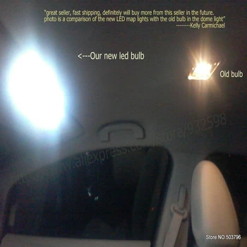 Auto Bil Led interiør lys Til 2018 Honda Civic Dome kort Trunk-pærer 6pc