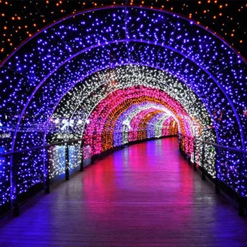 LED-Strygere, Lys, Udendørs LED String bryllupsfest Garland Fødselsdag Dekorationer til Hjemmet, Haven Tree Decor