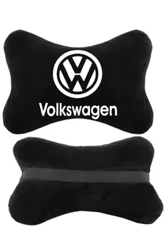 Volkswagen Tiguan Autostol Hals Pude Volkswagen Bil Seyehat Pad Bil Ortopædisk Hovedpude 1 Stk
