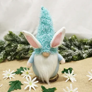 Påske Gnome Ansigtsløse Bunny Dværg Dukke til Gaver, ikke-giftige harmløse blødt Materiale Dejlig Form Let at Bruge Perfekte Dekoration