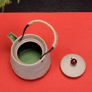 Håndlavet Keramik Tepotter Autentisk Keramisk Tepotte Kinesiske Kedel Home Decor Te Pot Rejser Gong Fu Te Sæt