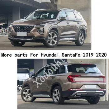 For Hyundai Santa Fe Santafe 2019 2020 2021 Mærkat Krop Dække Pynt Detektor Trim Foran Air Condition Meter Stikkontakten, Vent 2stk