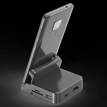 Multifunktionelle Baseus for-Dockingstation USB-C Dock Power Adapter Til Mobiltelefon @M23