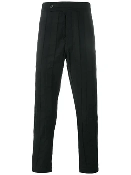 Mænd tøj GD Hår Stylist Catwalk mode af høj kvalitet Syning stribe ankel længde bukser plus size kostumer