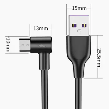 5A USB Type C Kabel Til Huawei P40 Pro Mate 30 P30 Pro Supercharge Hurtig Opladning af USB-C Oplader Kabel Til Telefonen Ledning
