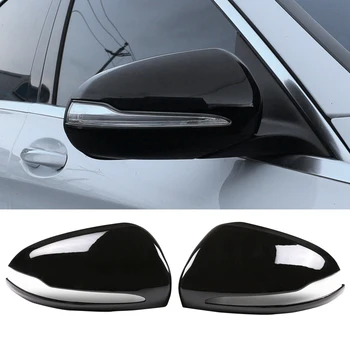 For Mercedes-Benz B C E S GLB GLC Klasse W205 W213 W253 Blank Sort ABS Side Rear View Mirror Cover Trim