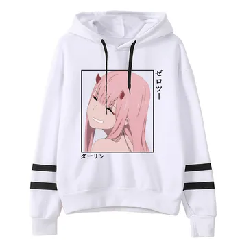 Japan Animationsfilm Darling I Franxx hoodie Mænd er Sjovt, Sweatshirts Nul To Hoodie Kreativitet Streetwear Mandlige