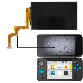 Udskiftning af Øverste Skærm til Nintendo 2DS XL/ LL med Bunden LCD Skærm Reparation Fix Del, for DSL DS Lite NDSL