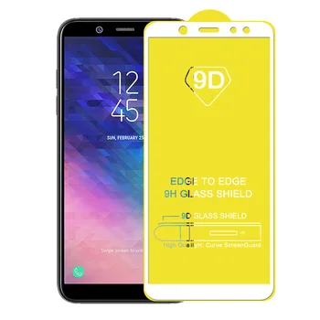 9D Beskyttende Hærdet Glas Fuld Skærm Protector Glas Til Samsung A51 A6 A7 A8 2018 A6S A8S J4core J4PLUS J6 A8PLUS