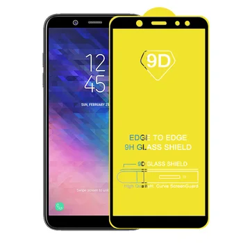 9D Beskyttende Hærdet Glas Fuld Skærm Protector Glas Til Samsung A51 A6 A7 A8 2018 A6S A8S J4core J4PLUS J6 A8PLUS