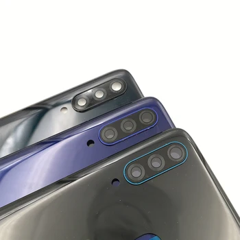 For Samsung Galaxy A20S SM-A2070 bagcover Batteri Døren Boliger Reparation Bageste Tilfælde Plast Reservedele & Kamera Linse Ramme