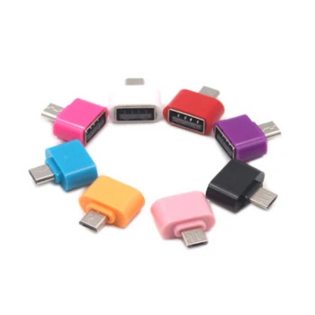 Micro-USB-OTG-Stik V8-OTG-Adapteren til Xiaomi Android-Telefon Splitter OTG Mikro-USB-Adattatore Cuffie Adaptateur Adaptador