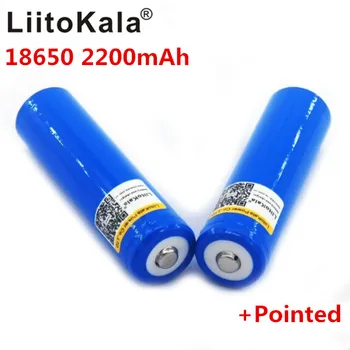 NYE LiitoKala 18650 Batteri 3,7 V 2200 mAh Li-Po Batteri 18650 Genopladeligt Batteri Til Bil / Legetøj / Lommelygte
