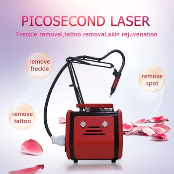 Skønhed Spa-Maskine Bærbare Picosekund Laser 755nm Tatovering Fjernelse Maskine