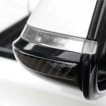 Indretning Bakspejlet Protector Carbon Fiber Bil Trim Side Spejl Vagt