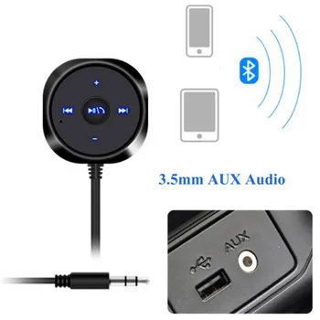 Hot Høj Kvalitet Bil Bluetooth-Adapter 2.1 EN USB Bil Oplader Trådløs Lyd MP3-Afspiller Receiver Black Bluetooth Bil Transmitter .