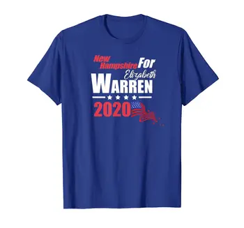 NH New Hampshire Elizabeth Warren 2020 Formand Demokrat T-Shirt