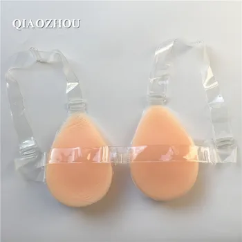Kunstige bryst form silikone bryster for mastektomi kvinde med stropper