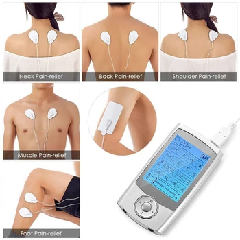16 Tilstande, El-Tens Slappe af Muskel Stimulator EMS Akupunktur Body Massage Digital Terapi Slankende Maskine Electrostimulator