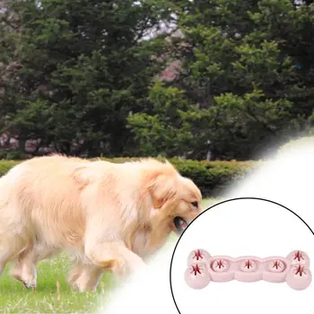 Tyggelegetøj Simulering Knogle Design Molar Gummi Rengøring af Tænderne Bide Legetøj til mine Hunde Legetøj Forsyninger Selskabsdyr Produkter