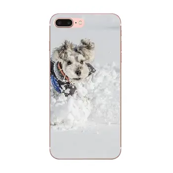 Soft Cover Mobiltelefon Tilfælde Sjove Schnauzer Dog For LG G7 ThinQ G5 G6 K50 Q60 K40 K8 Q7 2018 2017 V40 V30 V20 V10