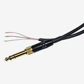 Sammenrullet Udskiftning Stereo Audio Kabel-Udvidelse Musik Ledning Ledning for Beyerdynamic DT 770 990 PRO Hovedtelefoner med 3,5 mm 6.5 mm Stik