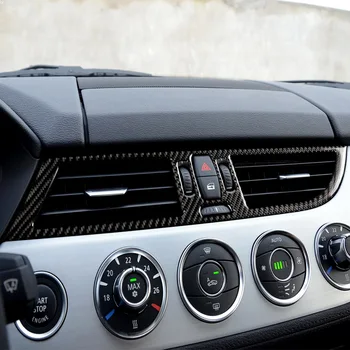 Velegnet til 09-15 BMW Z4 E89 instrument midten aircondition aircondition luftudtag aircondition carbon fiber frame
