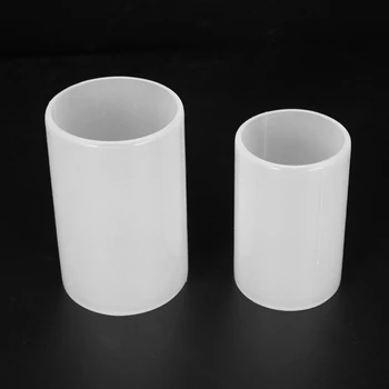 Hvid Rund Omvendt Lys Skimmel 3D Tre-Dimensionelle Aromaterapi Stearinlys Silikone Formen Romantisk Lille Lys DIY Materiale til Creat