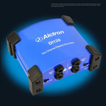 Alctron DI120 To-Vejs Passiv DI-Boks Impedans Converter DI-BOKS Fase Virkning Enhed