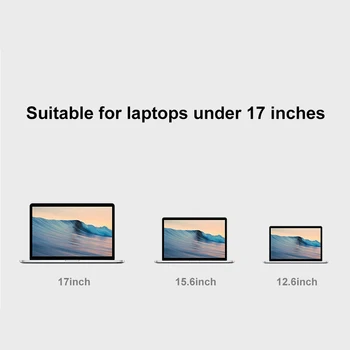 Bærbare Justerbar Anti-slip Bærbar computer Beslag Tablet Køling Støtte til Macbook