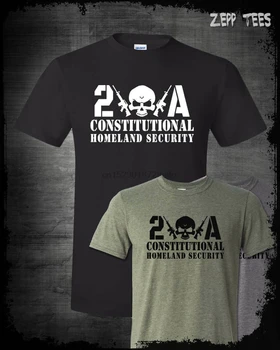 Konstitutionelle Sikkerhed Shirt NRA Pistol Rettigheder Molon Labe Frihed, Retfærdighed CCW