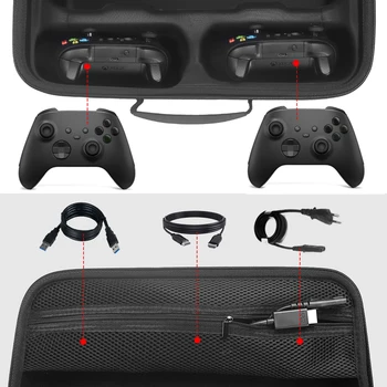 Bæretaske til Xbox-Udgaven X spillekonsol Rejse Controllere opbevaringspose