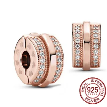 Ny 2020-Blue & Pink Fan Merlion Charms Klip, Perler Passer Oprindelige Pandora Charm-Armbånd til gør det selv Smykker at Gøre Gave Tilbehør