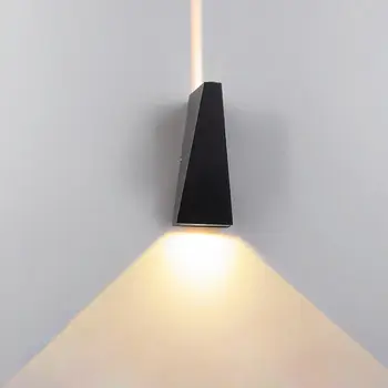 Moderne Design-Led-væglampe Indendørs Trappe Lys Armatur Sengen Loft stuen Op og Ned Hjem Gangen LED Haven Lys Veranda