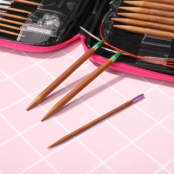 13 Par hæklenål strikkepinde Sæt Udskiftelige Hækle Nål Sy-Kits Sting Værktøjer DIY Vævning Syning, Håndværk
