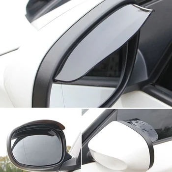 PVC-Car Rear view Mirror mærkat regn øjenbryn Til BMW 335is Scooter Gran 760Li 320d 135i E60 E36 F30 F30