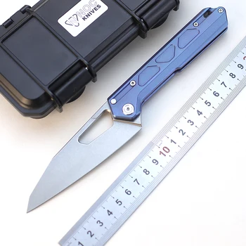 NOC DT03 Jack Kniv VG10 Titanium 58HRC Kniv Håndtag For Cutter Jagt og udstyr til Camping Udendørs Overlevelse Lomme Knive