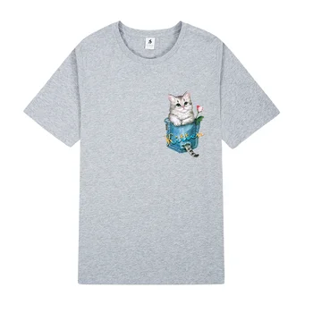 KILLING Unisex Sommer Plus Size T-Shirt Søde Toppe Kvinder Animationsfilm Grafisk Sjove t-shirt til Kvinder Oversize T-Shirt, Bomuld, Toppe