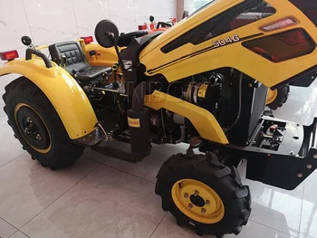 Nye Farm Traktor Hydrauliske Farm Traktor 4WD 50 HK Landbrug, Maskiner Drivhus havetraktor SYNBON
